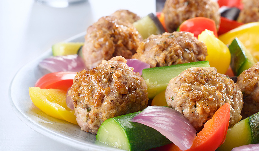 Boulettes de porc ensoleillées Olymel